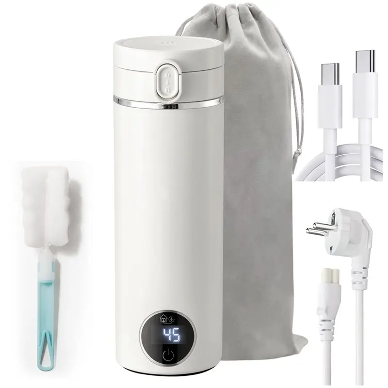 Electric Kettle Temperature Control - 【BARU】Ketel Mini Portabel 500Ml, Pemanas Air
