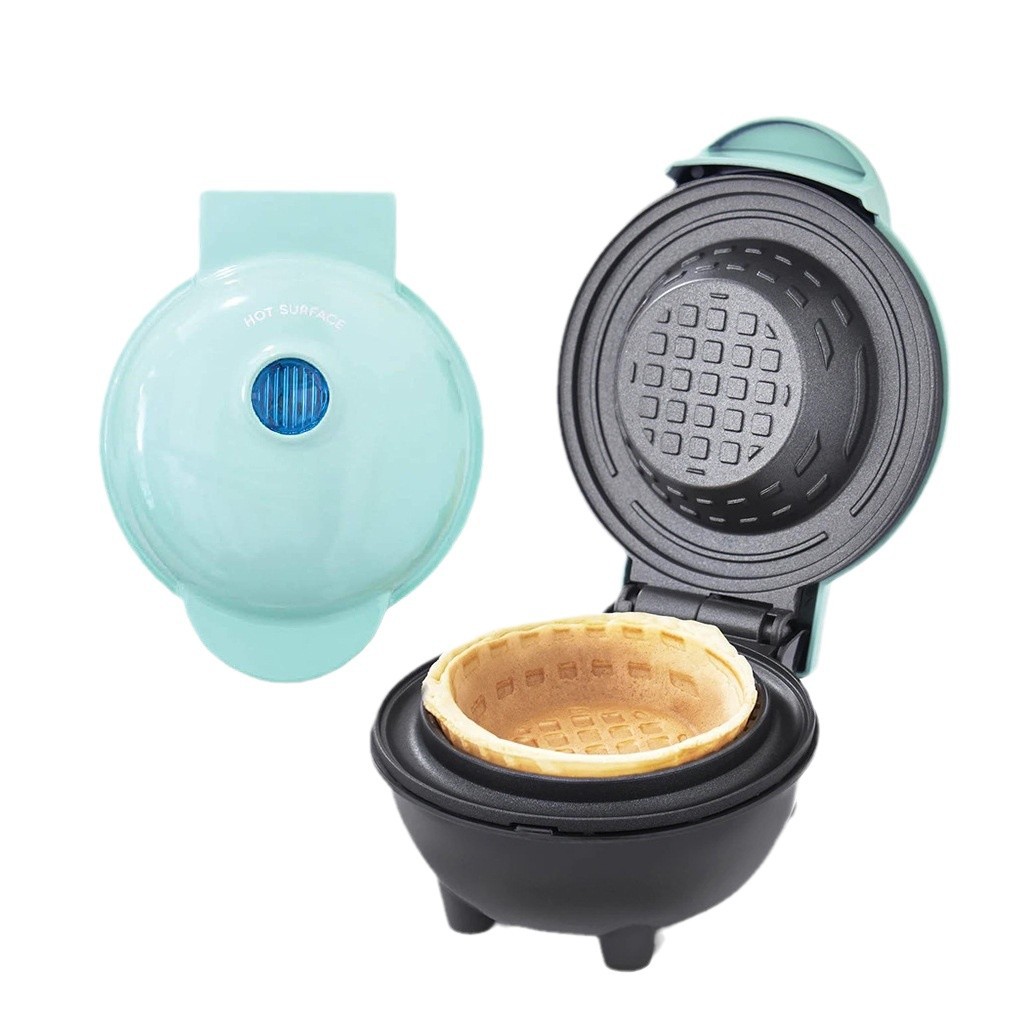 Mini Waffle Maker Machine - Mesin Pembuat Waffle Mini Elektrik Anti