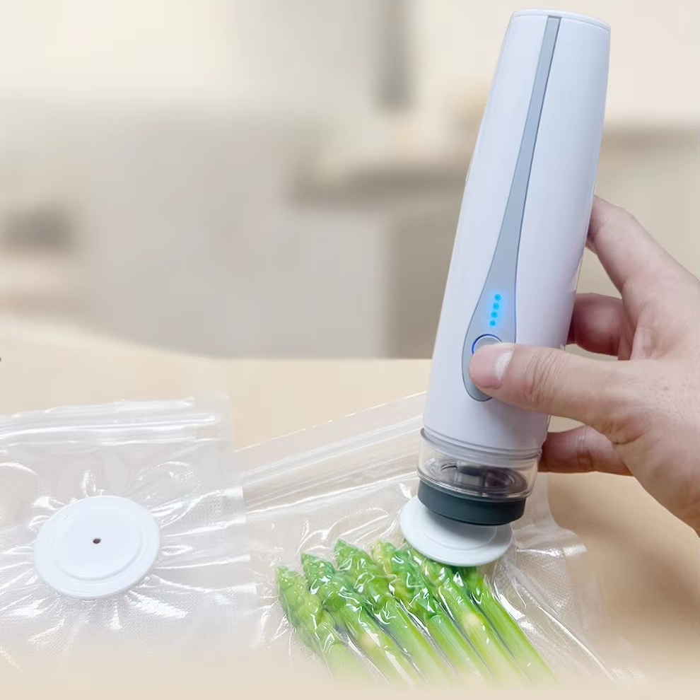 Food Vacuum Sealer Machine - Mesin Pengemas Vakum Mini Otomatis untuk