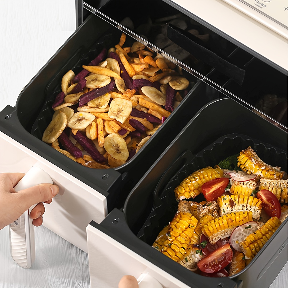 2 buah wadah silikon untuk ala - Air Fryer Silicone Pot Liner ulasan dan harga
