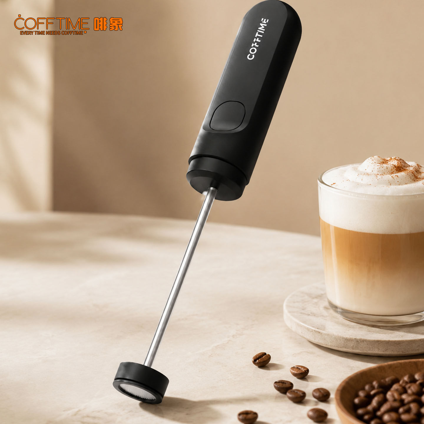 Alat Pembuat Buih Susu Elektri - Electric Milk Frother Handheld ulasan dan harga