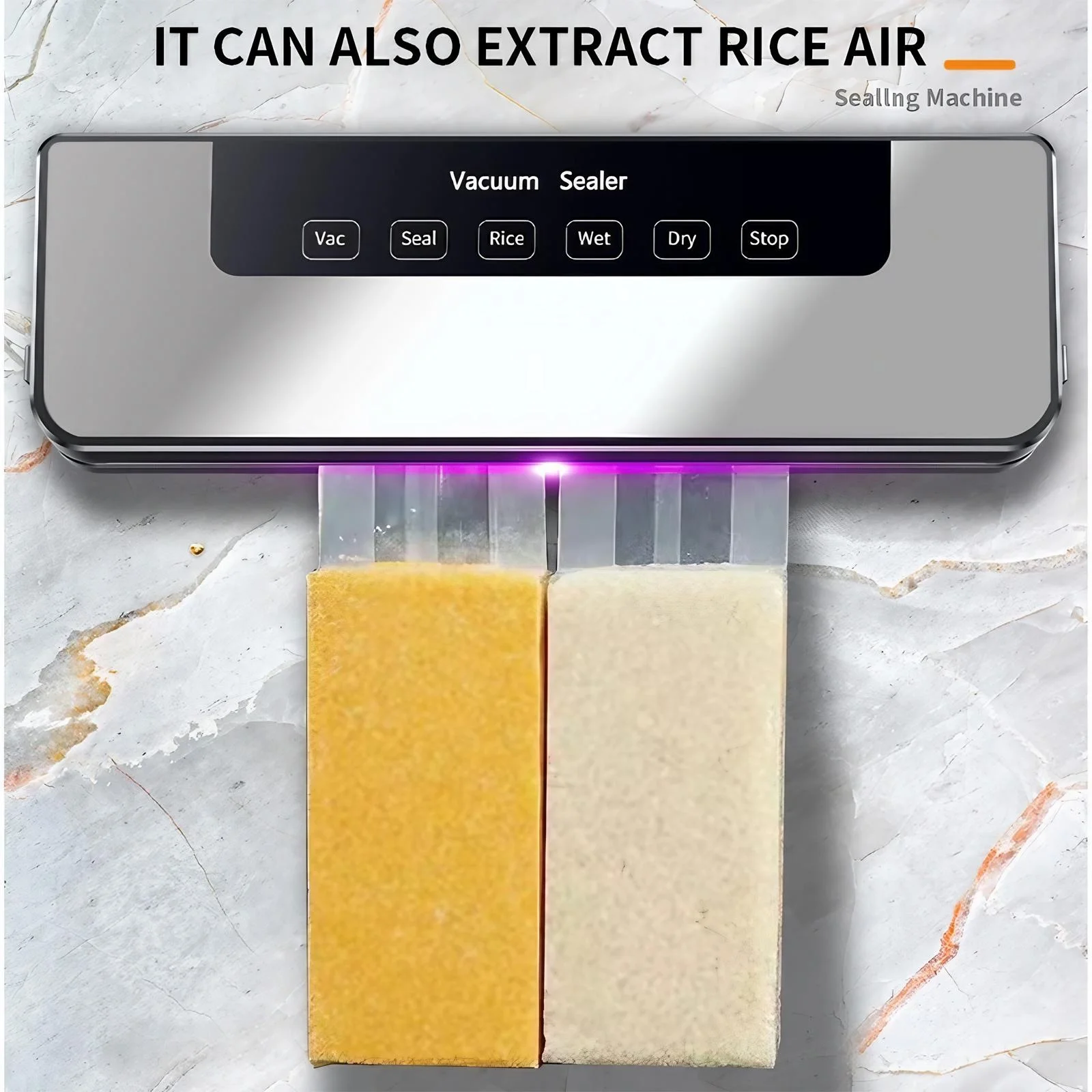 Mesin Penyegel Vakum Otomatis  - Food Vacuum Sealer Machine ulasan dan harga