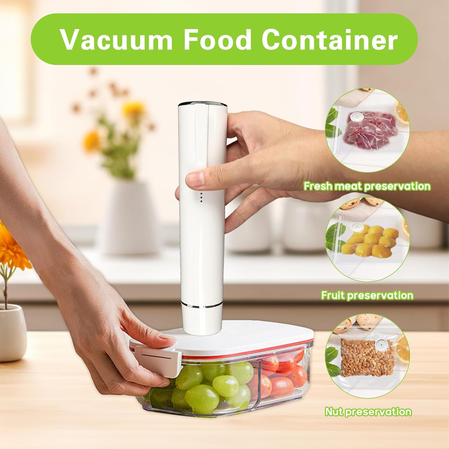 Mesin Penyegel Vakum Genggam d - Food Vacuum Sealer Machine ulasan dan harga