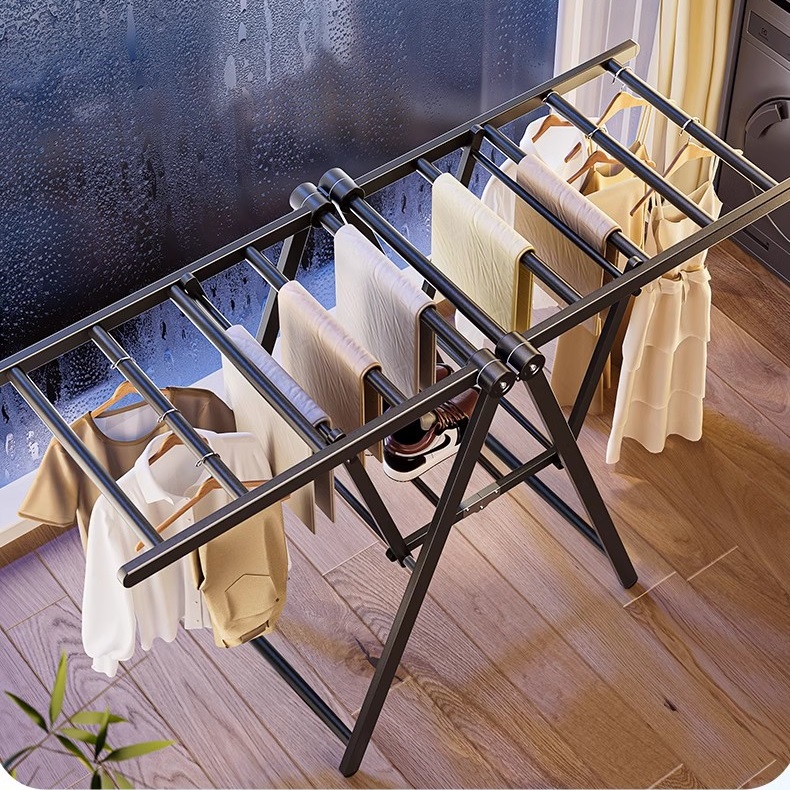 Rak Pengering Pakaian Lipat Be - Laundry ulasan dan harga