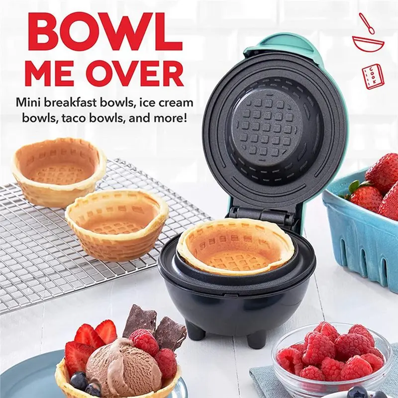 Alat Pembuat Wafel Mini untuk  - Mini Waffle Maker Machine ulasan dan harga