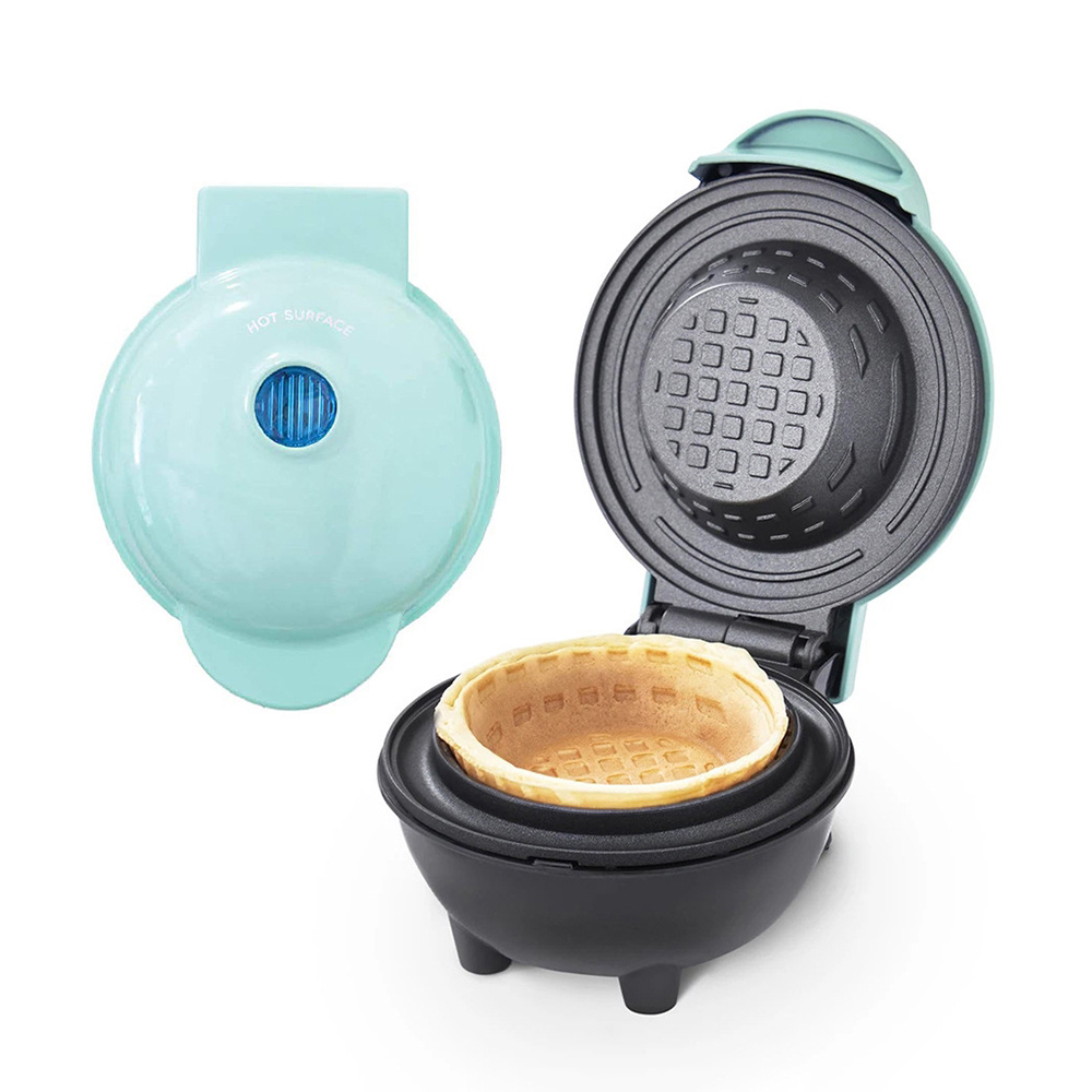 Pembuat Waffle Bowl Mini Baru  - Mini Waffle Maker Machine ulasan dan harga
