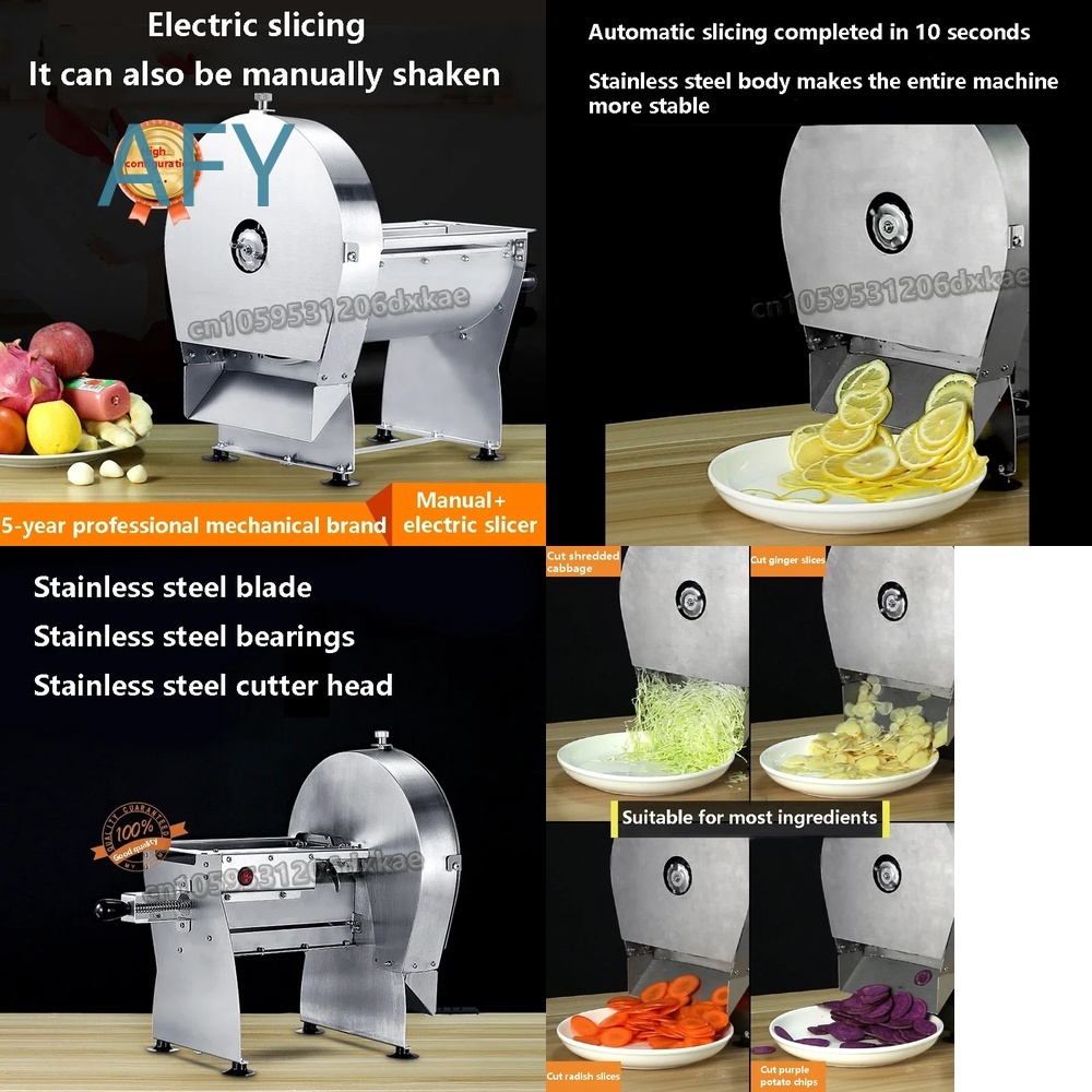 Pemotong Daging Listrik untuk  - Automatic Meat Slicer Home ulasan dan harga